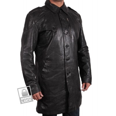 Leather Bomber Jacket