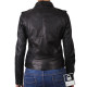 Ladies Leather Biker Jacket _ Haven