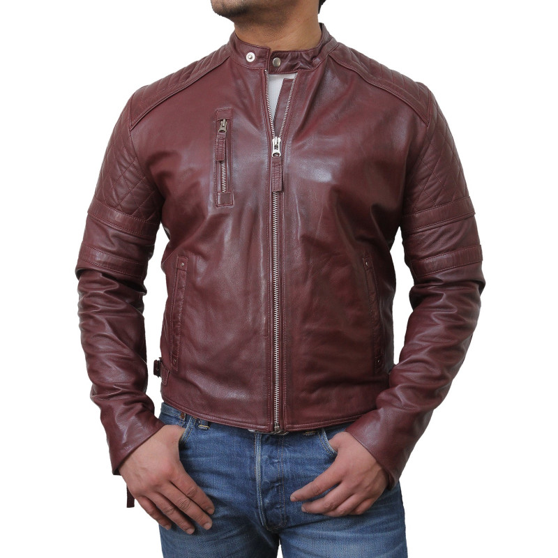 Stylish Trendy genuine leather jacket online