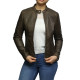 Women's Leather Biker Jacket Superior Quality Waxed Lambskin 