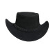 Mens Australian Leather Original Cowboy Aussie Bush Hat