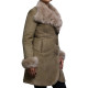 Women Shearling sheepskin Jacket Coat- Nebraska