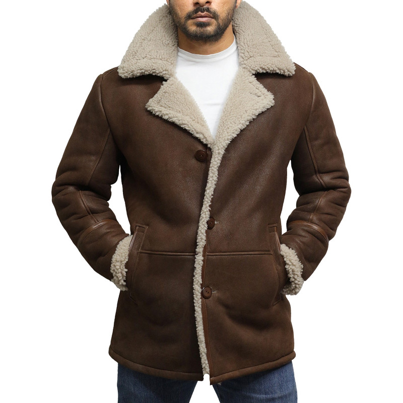 Men S Luxury Spanish Merino Fur, What S Coat In Spanish