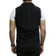 Mens Leather Waistcoat From Smooth Exclusive Goat Suede Classic Smart Leather 
