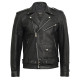 Mens Leather Jacket Genuine Brando Style