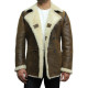 Men's shearling sheepskin jacket - Rambo