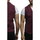 Mens Leather Waistcoat From Smooth Exclusive Goat Suede Classic Smart Leather 