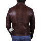 Men's Leather Biker Jacket - Calvin